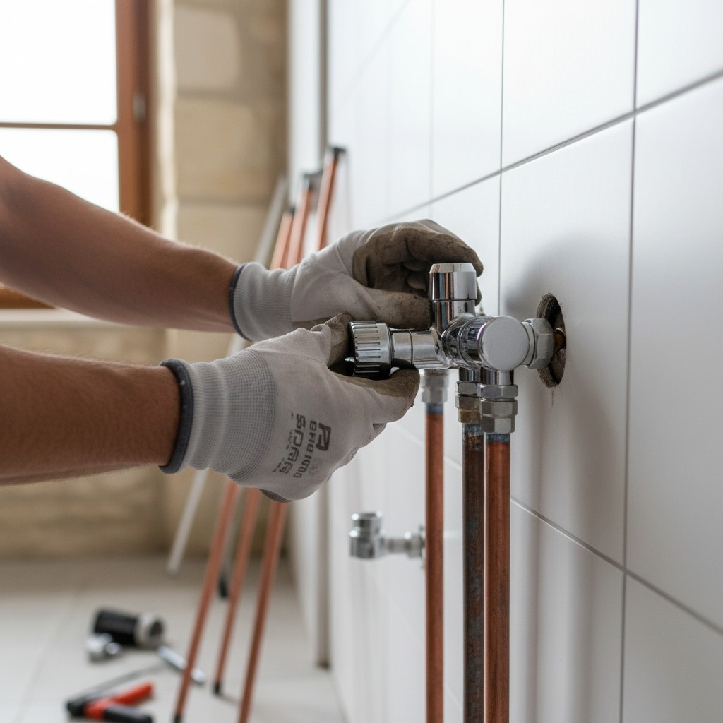 Projet de Plomberie et sanitaire - Photo 1